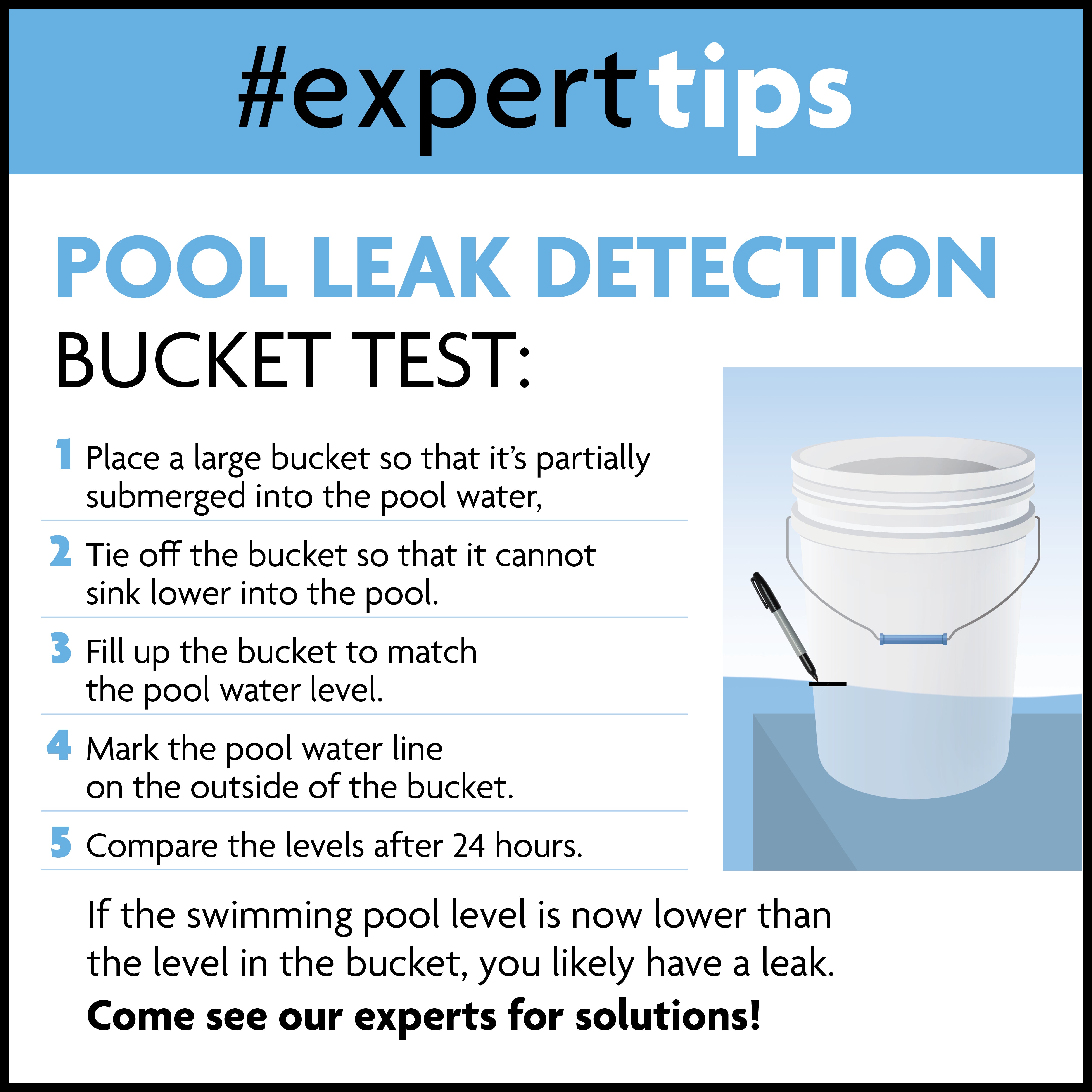 Losing water? How to tell if your pool is leaking