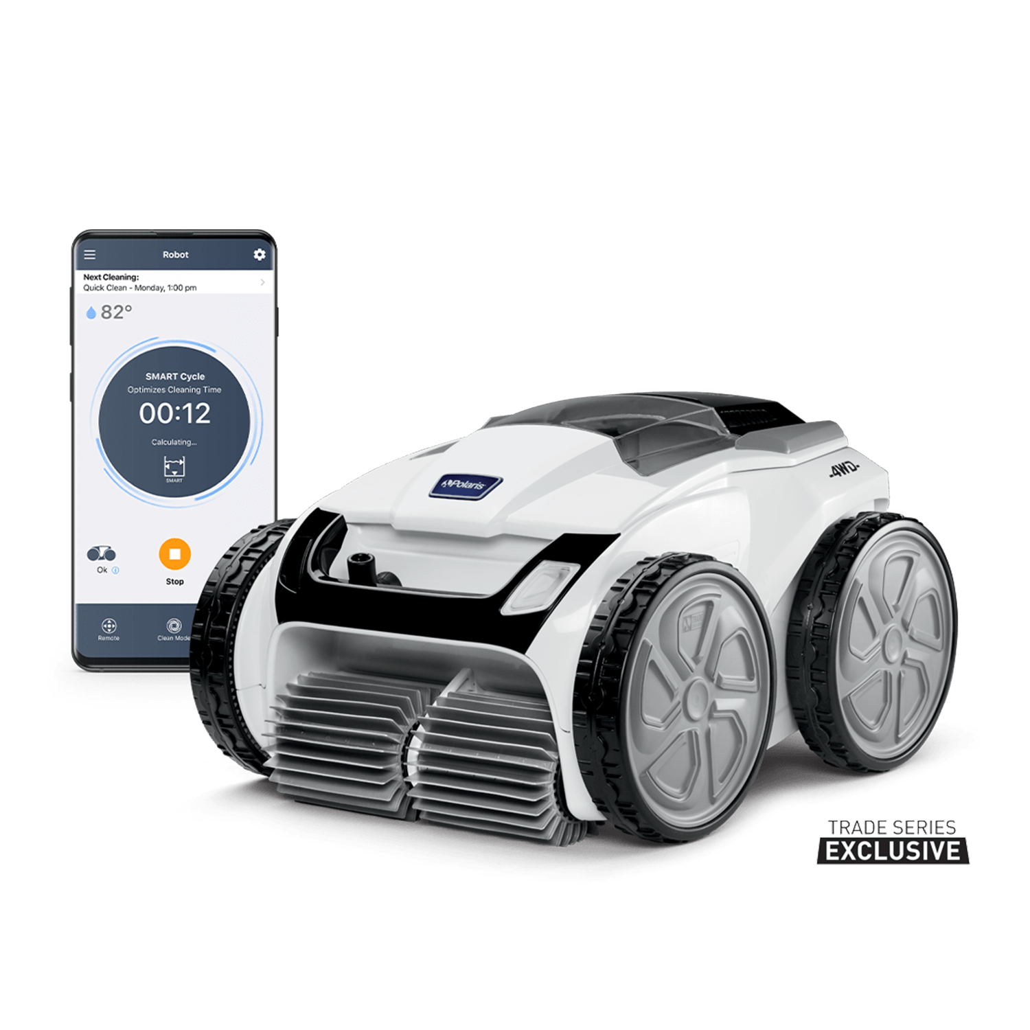 Polaris Robotic pool cleaner with smartphone app in Waterloo Ontario