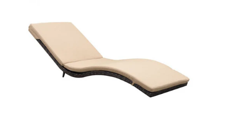Lounge Chair with Mattress