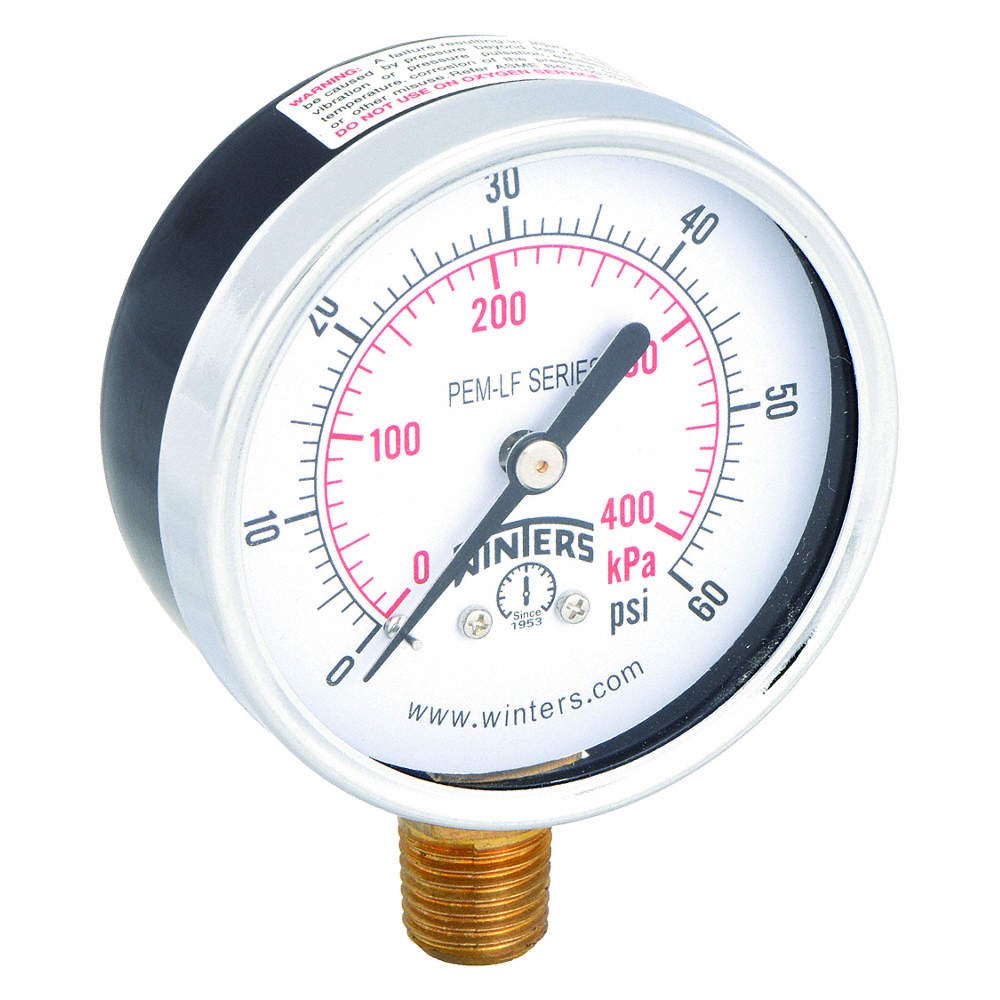 Pressure Gauge - Top Mount