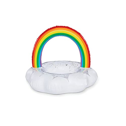 Giant Rainbow Cloud Pool Float