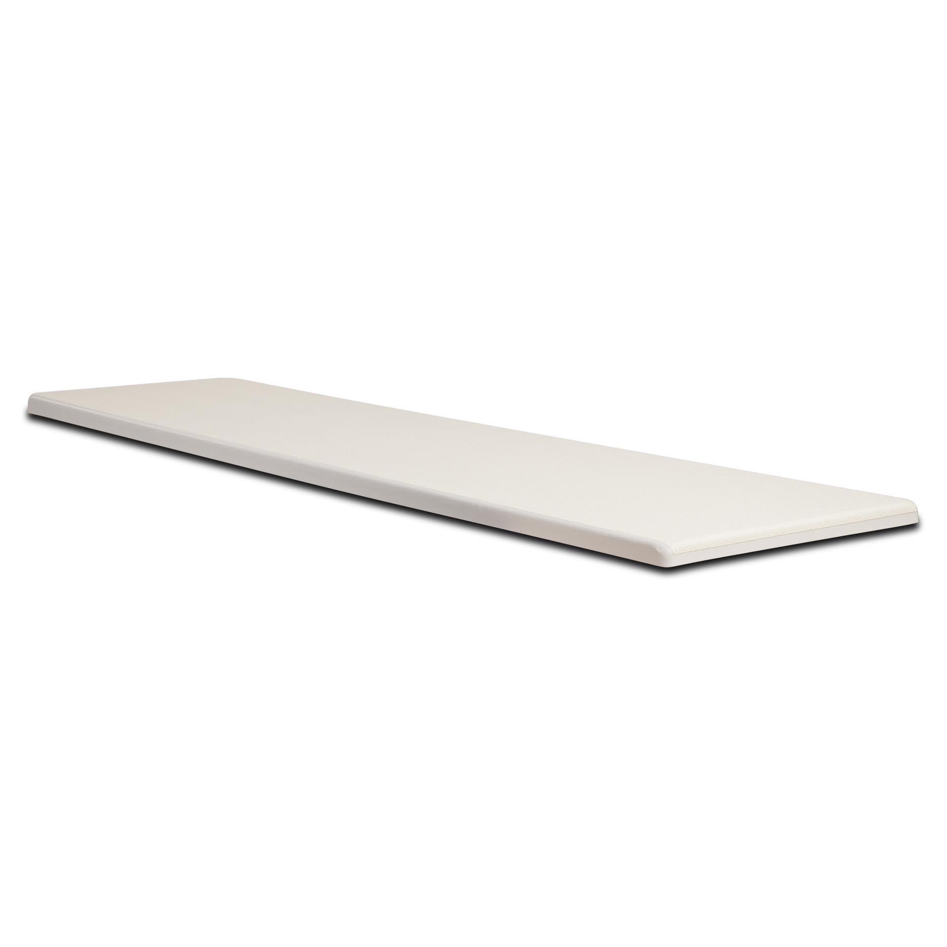 DIVING BOARD, 6FT FRT III NO HOLES WHITE