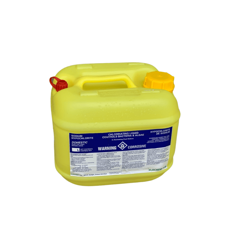 Liquid Chlorine Jug Deposit