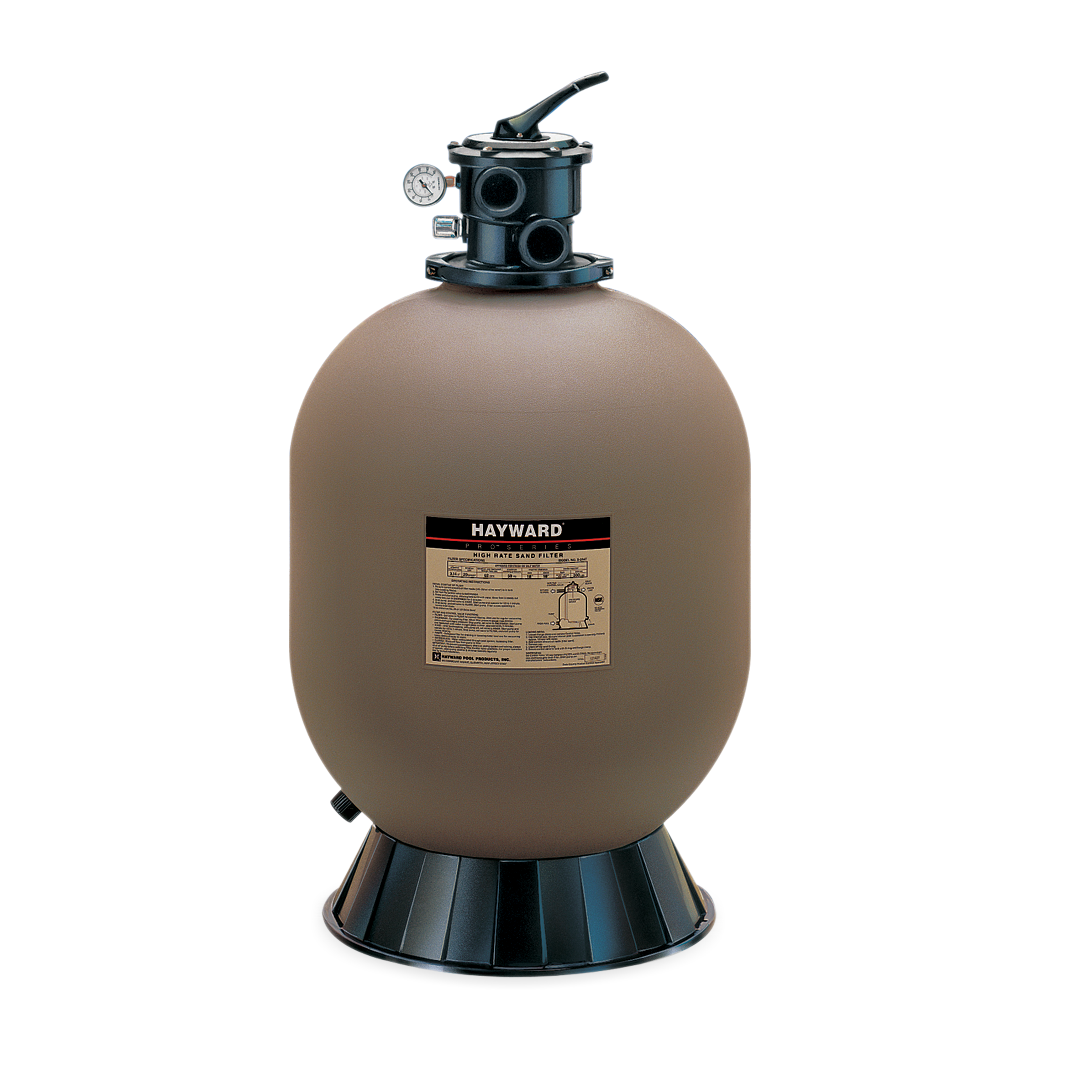 Hayward 24 Inch Sand Filter (2" Head)