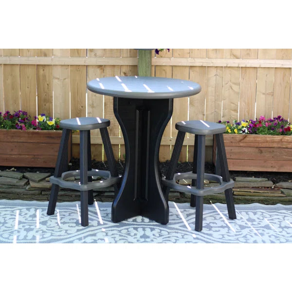 Pub Table with 2 Stools
