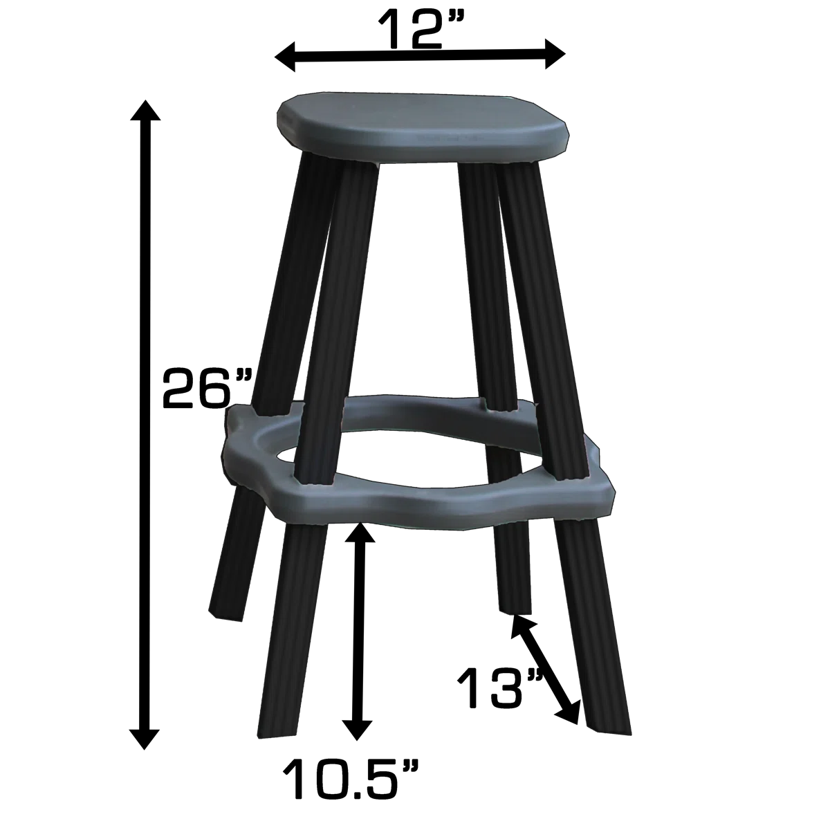 Pub Table with 2 Stools